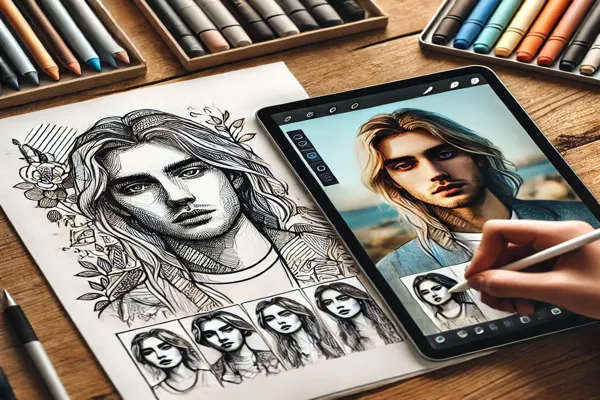Transforme Suas Fotos em Desenhos para Colorir com Apenas Alguns Toques