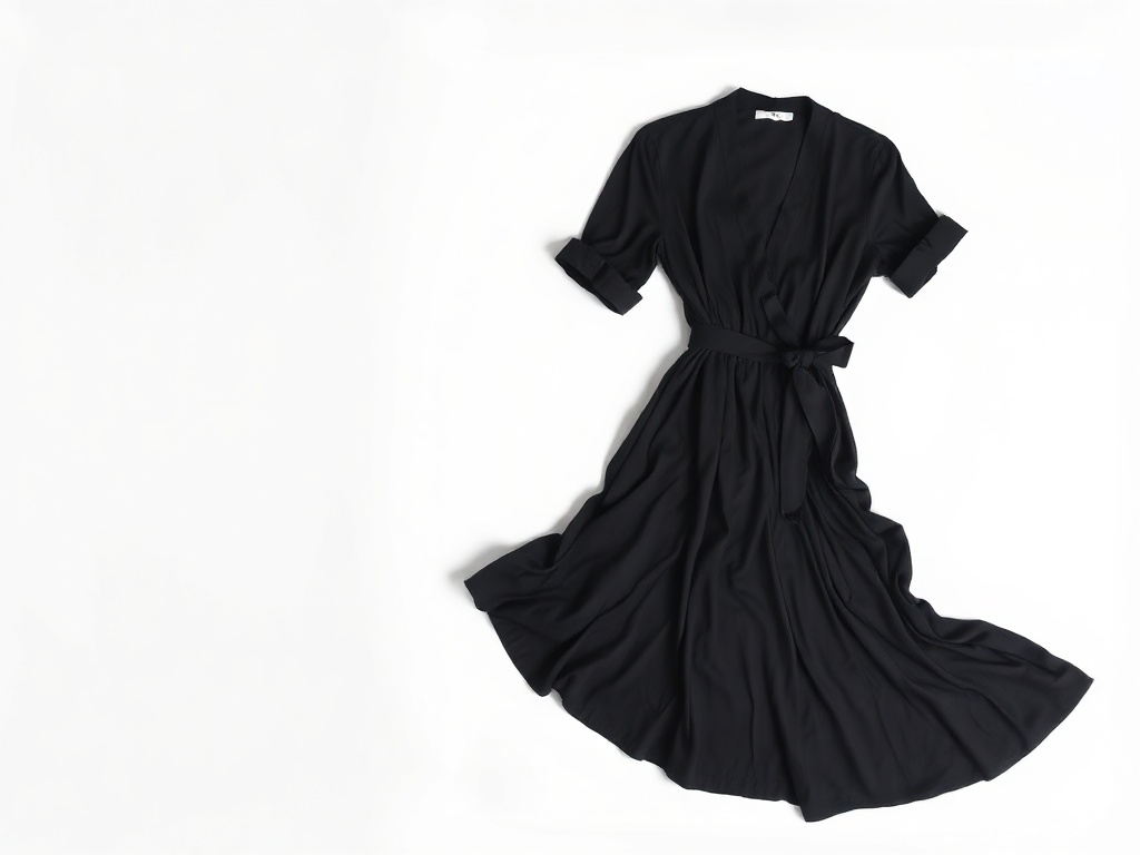 Vestido Wrap B&aacute;sico