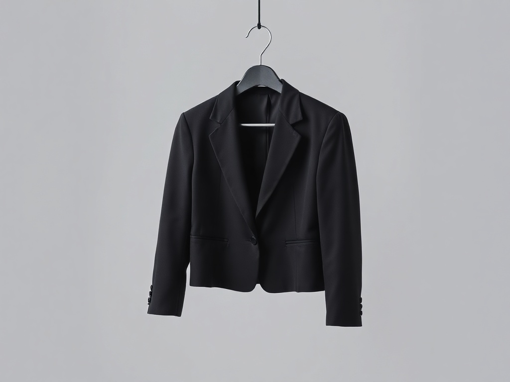 Blazer Cropped Preto