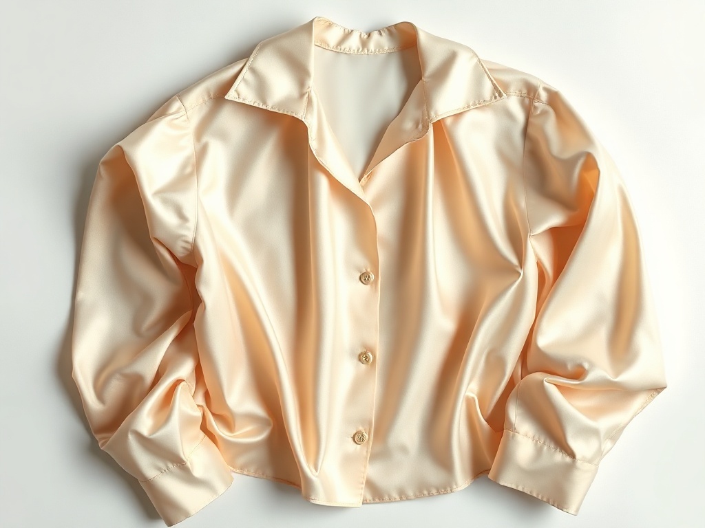 Blusa Cetim Oversized