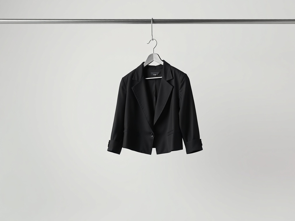Blazer Cropped Preto