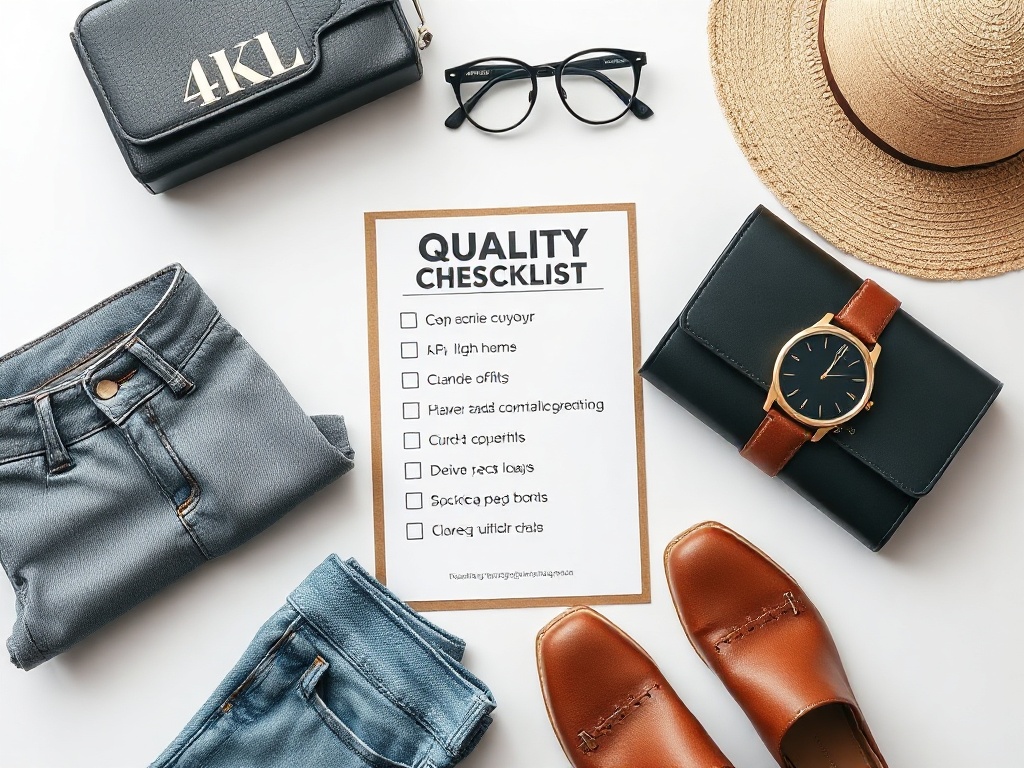 Checklist qualidade dupe Shein