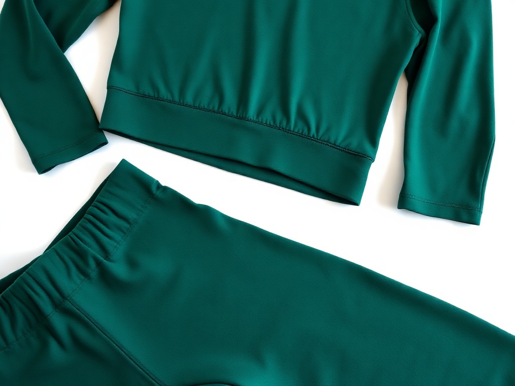 Set Legging + Manga Longa Verde