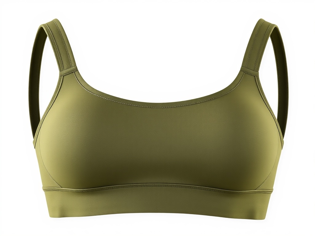 Sports Bra Longline Oliva